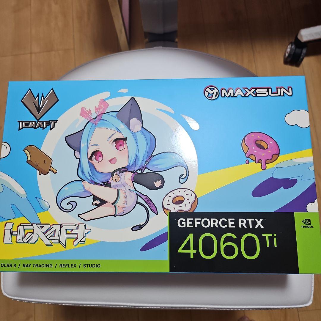グラフィックボード・グラボ・ビデオカード MAXSUN GeForce RTX 4060 Ti 8GB