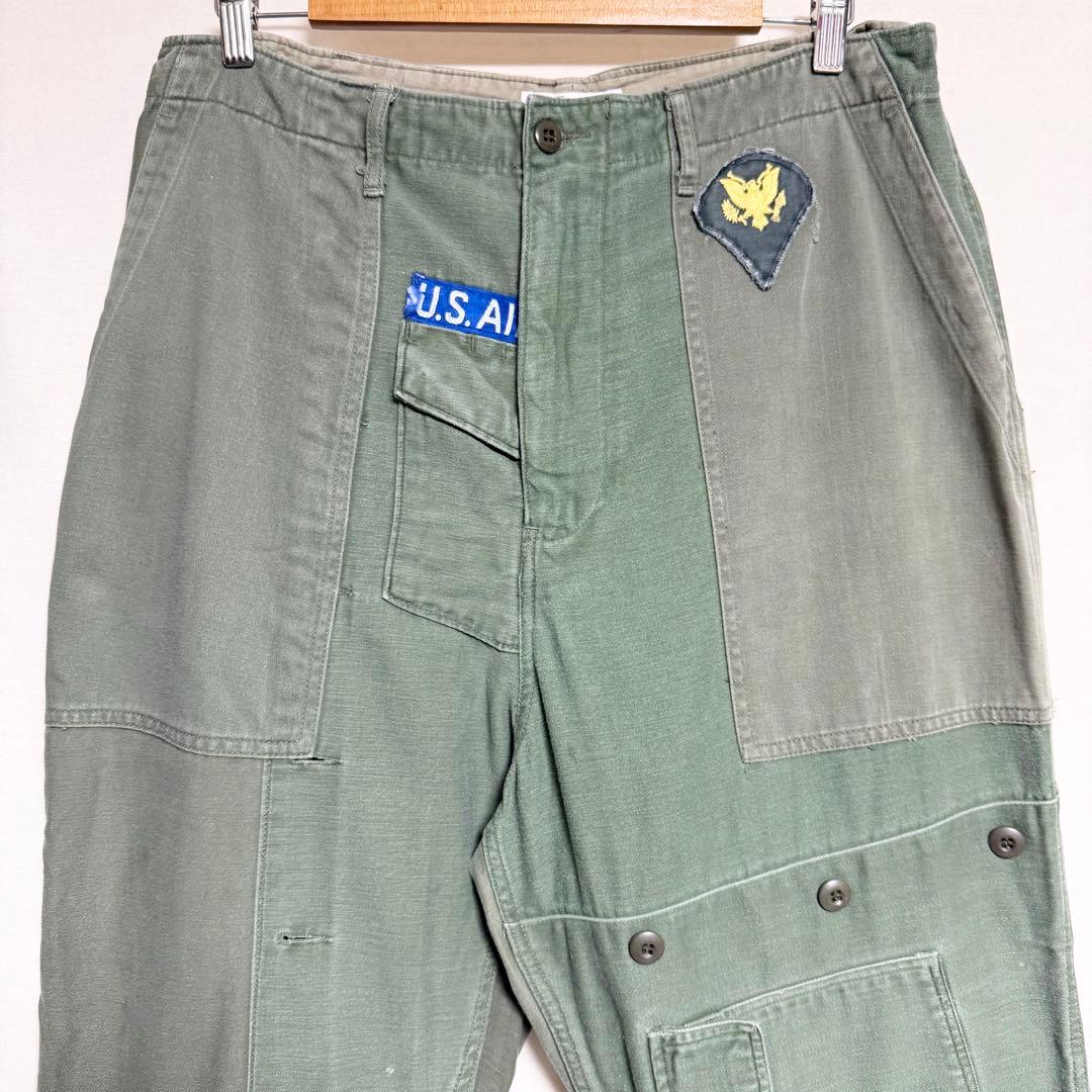 Lサイズ！Rebuild by Needles 再構築ミリタリーパンツ