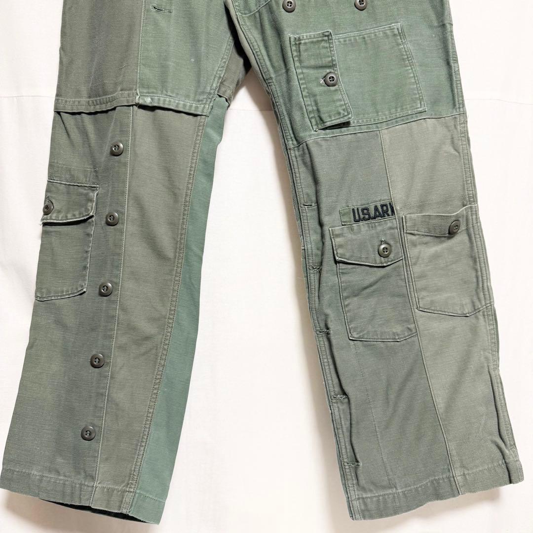 Lサイズ！Rebuild by Needles 再構築ミリタリーパンツ