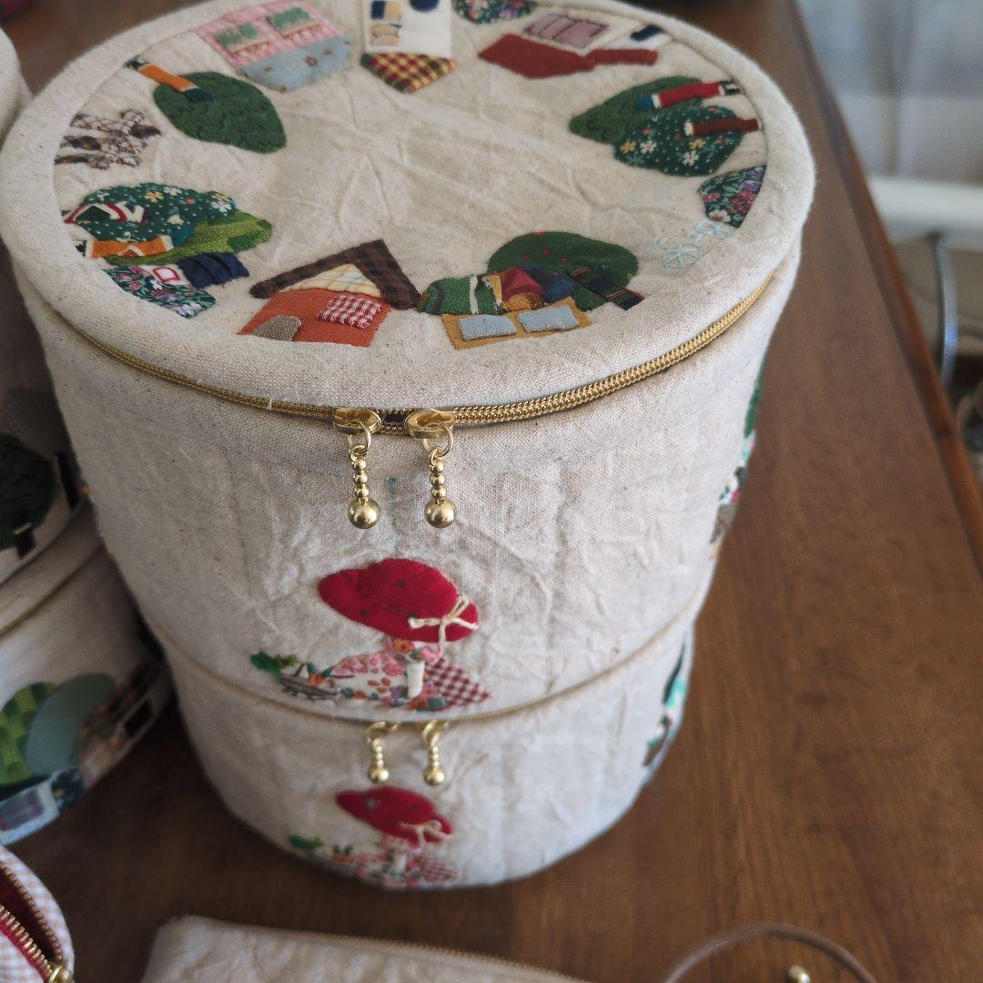 パッチワークバニティポーチ10個