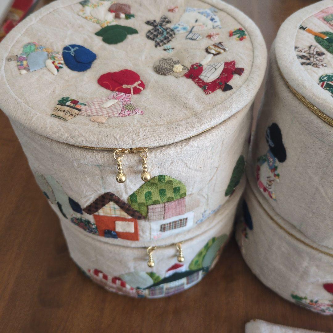 パッチワークバニティポーチ10個