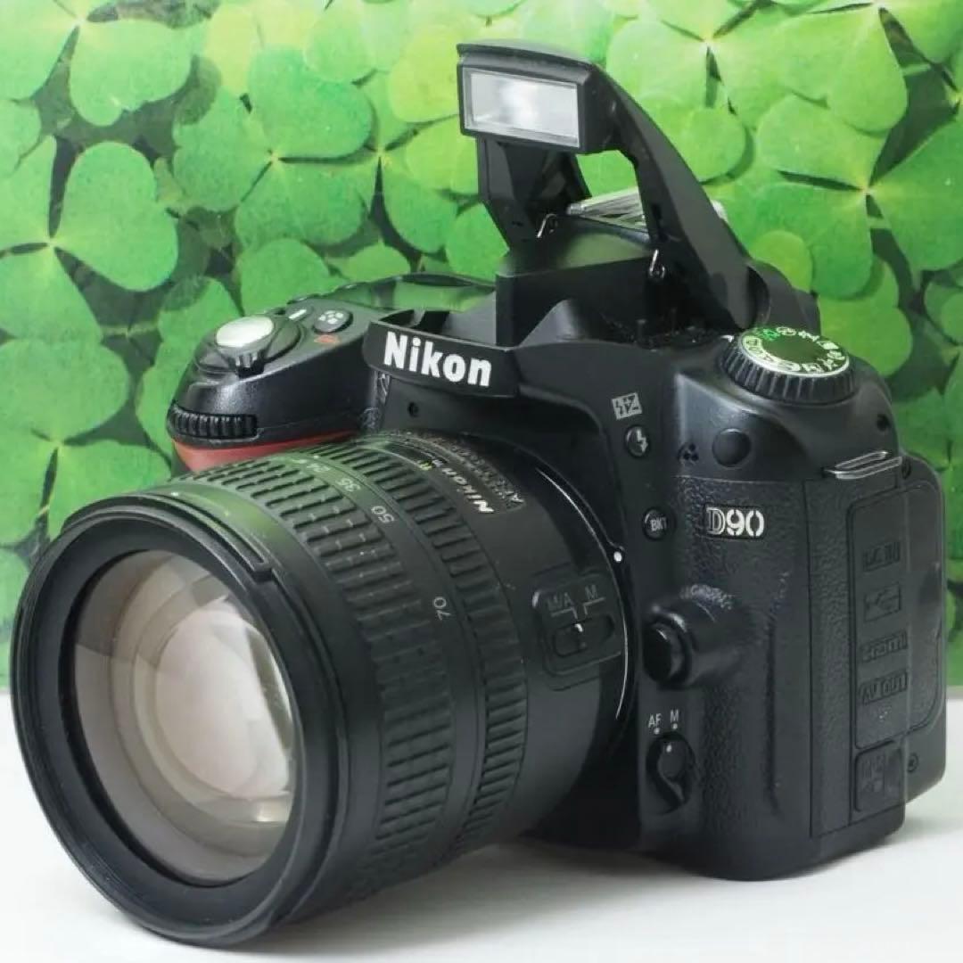 【美品】スマホへ転送も可⭐️一眼入門向け NikonD90ダブルレンズセット⭐️