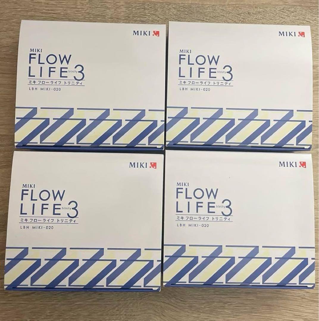 不用品　新品 ミキ フローライフ 顆粒 4箱　賞味期限長いです　乳酸菌　箱売り