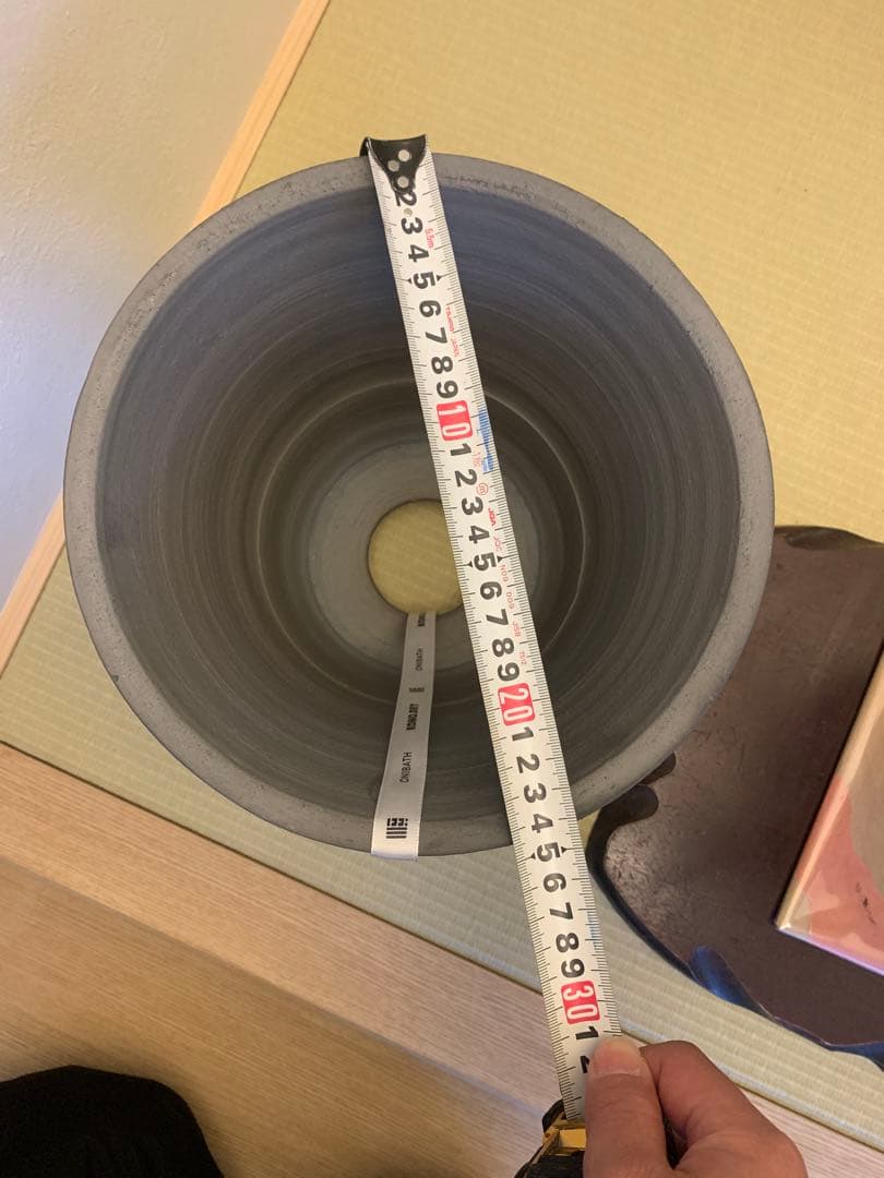 三州みやび鉢　KOMO.DRY 植木鉢 KDL-04 直径25cm