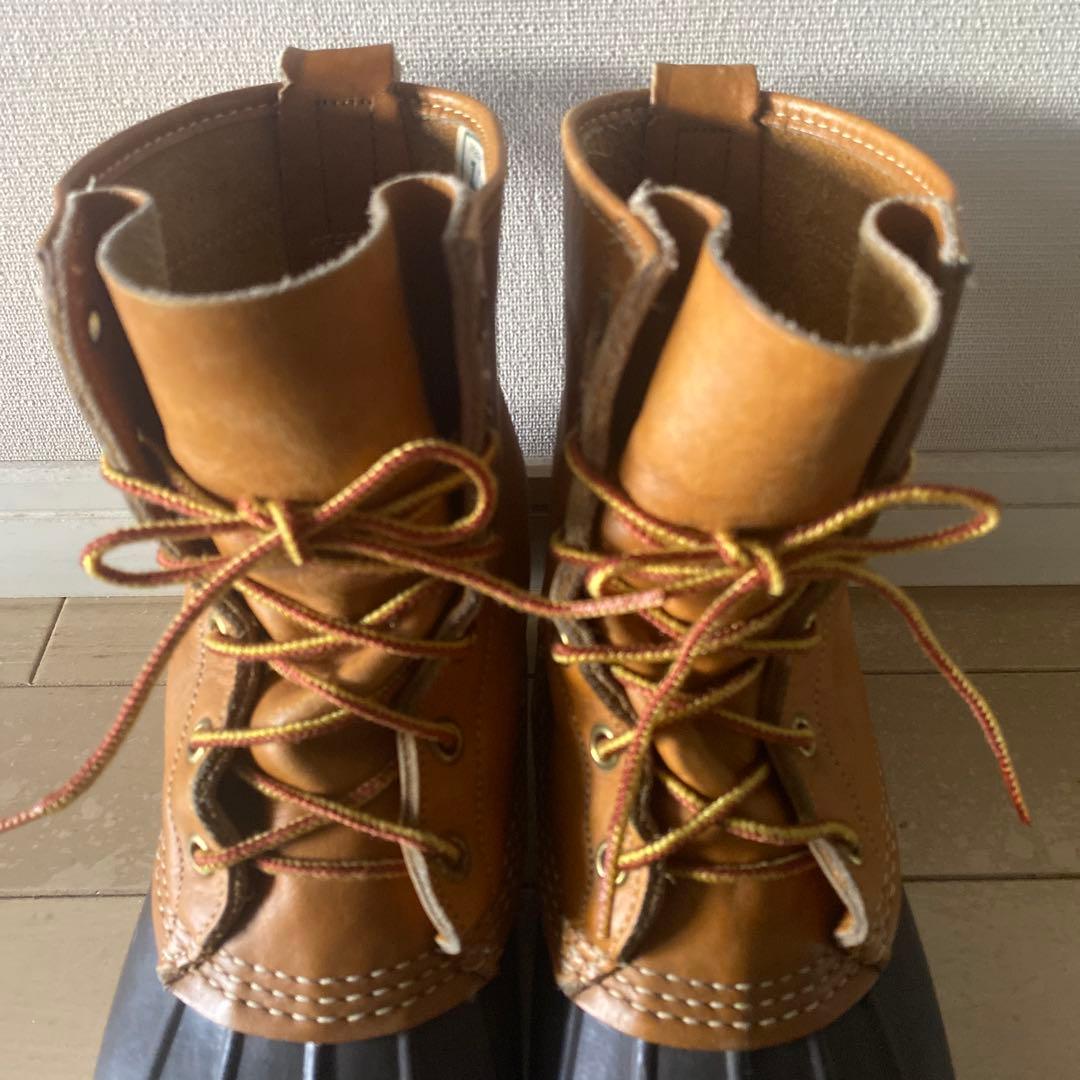 【希少ナローレアモデル】エルエルビーン 日本未発売　ガムシューズ　US7