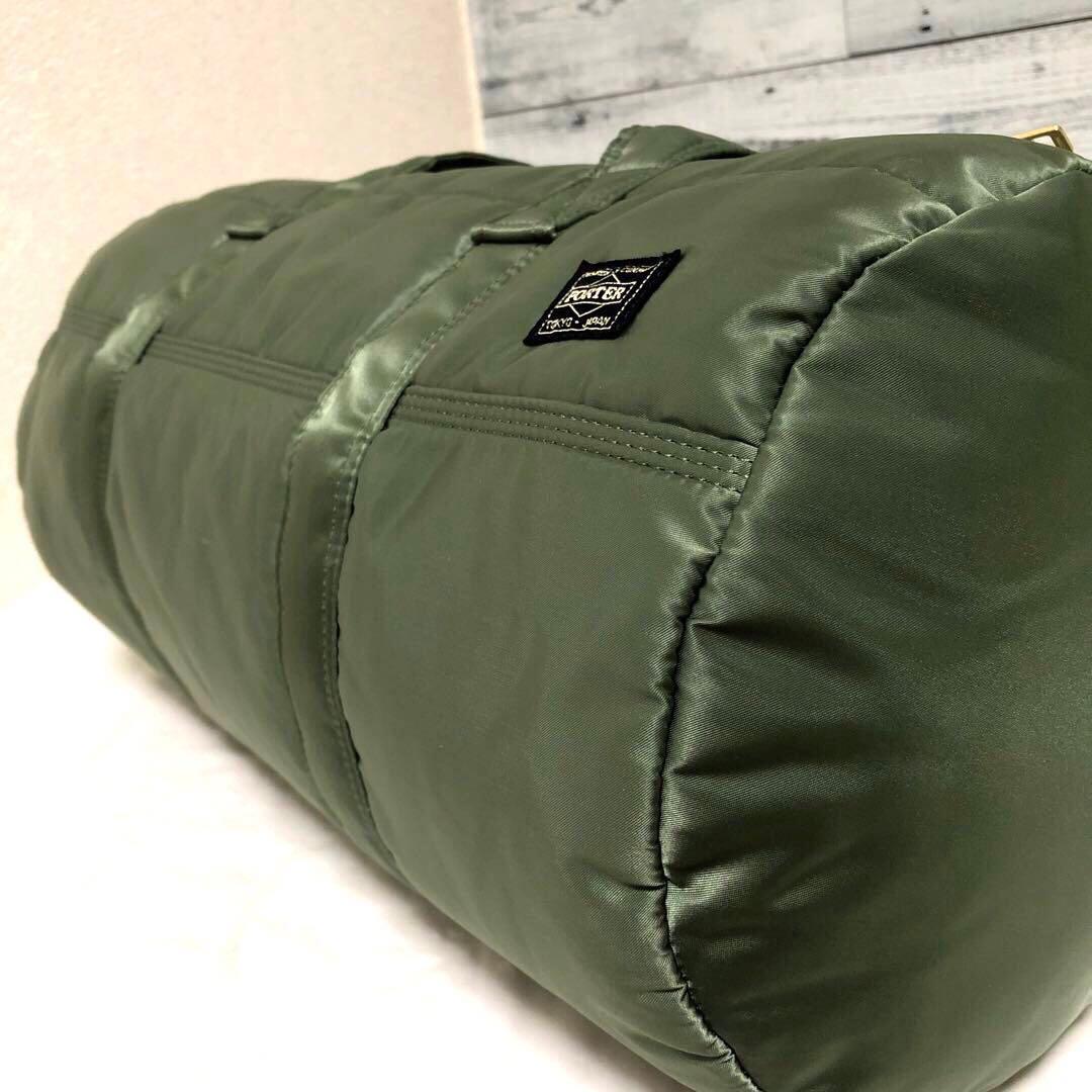 未使用級✨現行タグ ポータータンカー ボストンバッグ2way セージ 吉田カバン