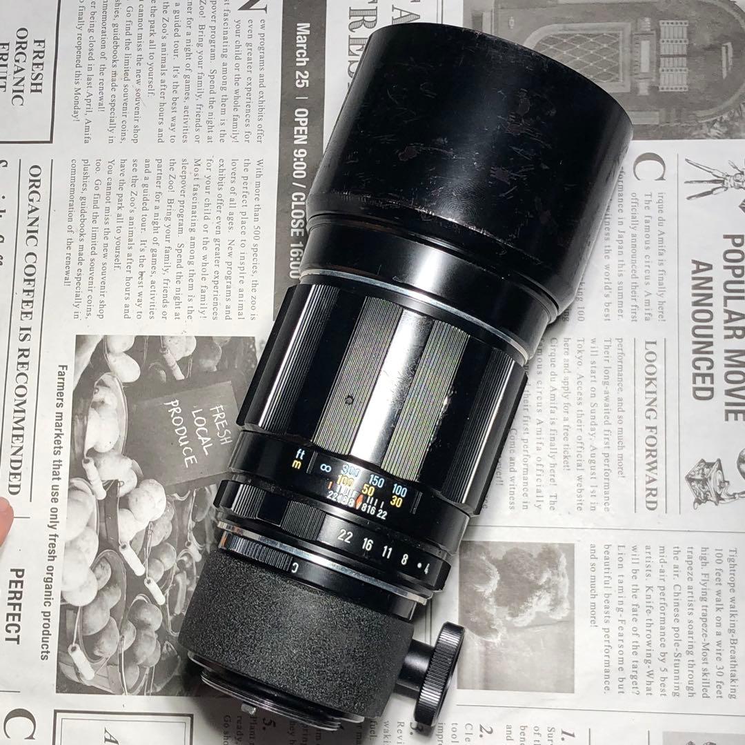 PENTAX smc TAKUMAR 300mm f4 m42マウント