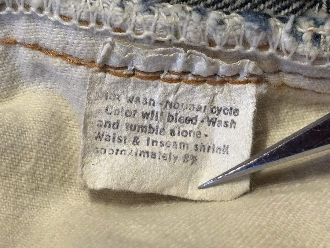 リーバイス 501 66前期 1974年製造 USA製 刻印6 W30L31