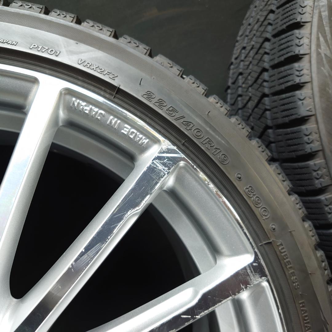 社外アルミ VRX2 225/40R19 レヴォーグ ヤリスクロス CX-3