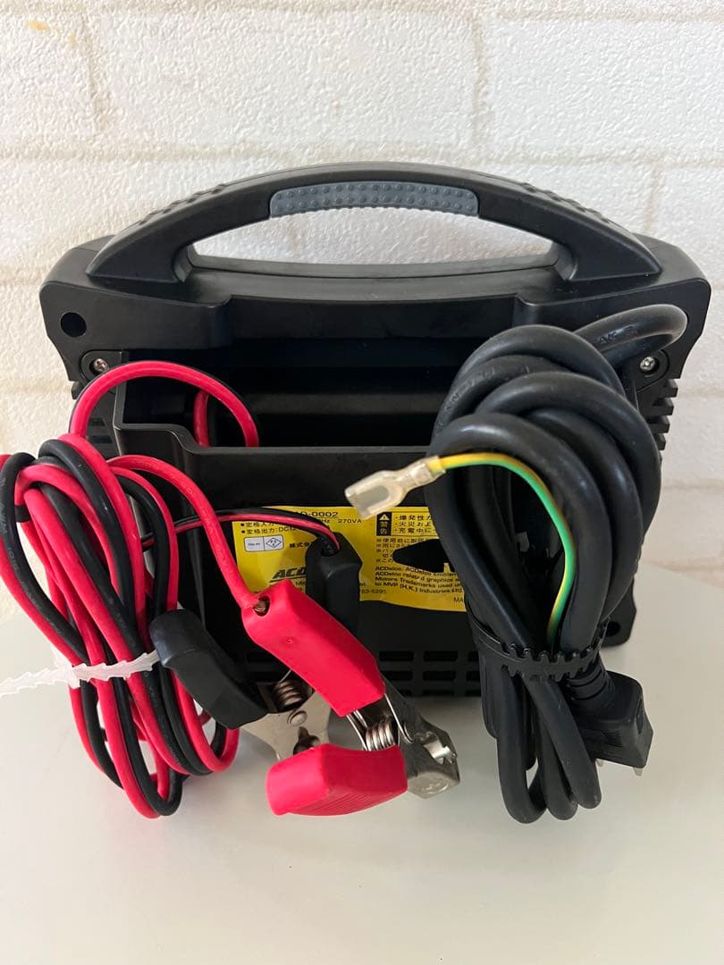 ACDelco 自動バッテリーチャージャー AD-0002 15A 12V