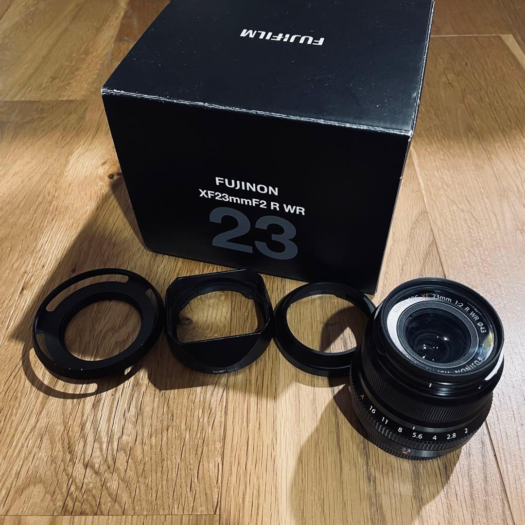 FUJIFILM XF23mmF2 R WR レンズ フード付き