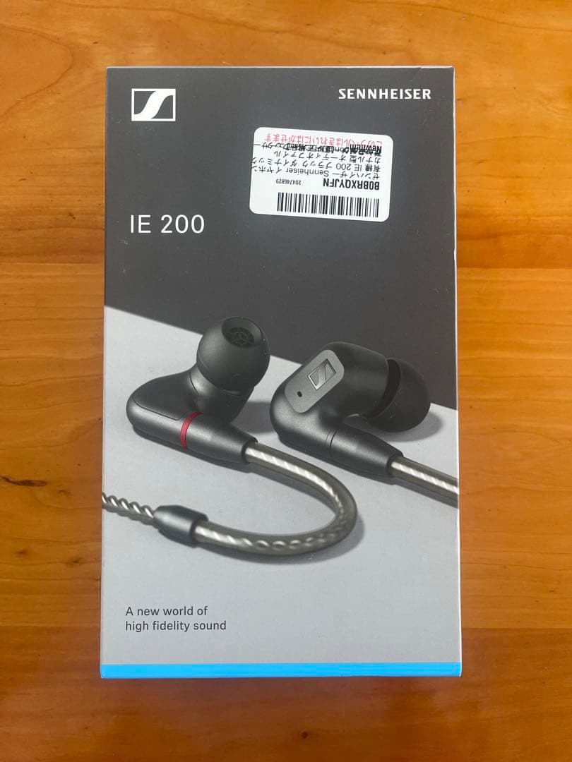【新品未開封】Sennheiser IE200 有線イヤホン ゼンハイザー