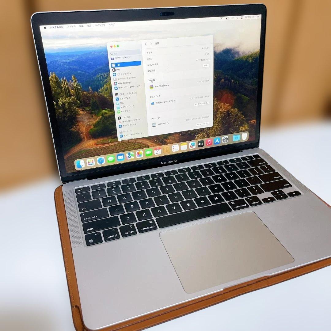 Apple MacBook Air M1 13.3 US配列 8GB/256GB