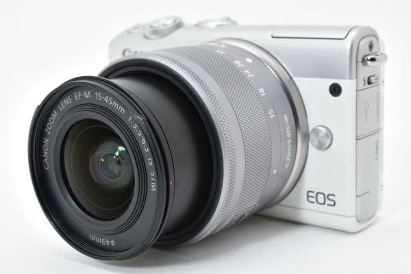 【美品】キャノン Canon EOS M100 レンズキット ミラーレスカメラ