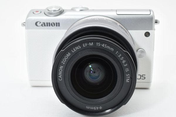 【美品】キャノン Canon EOS M100 レンズキット ミラーレスカメラ