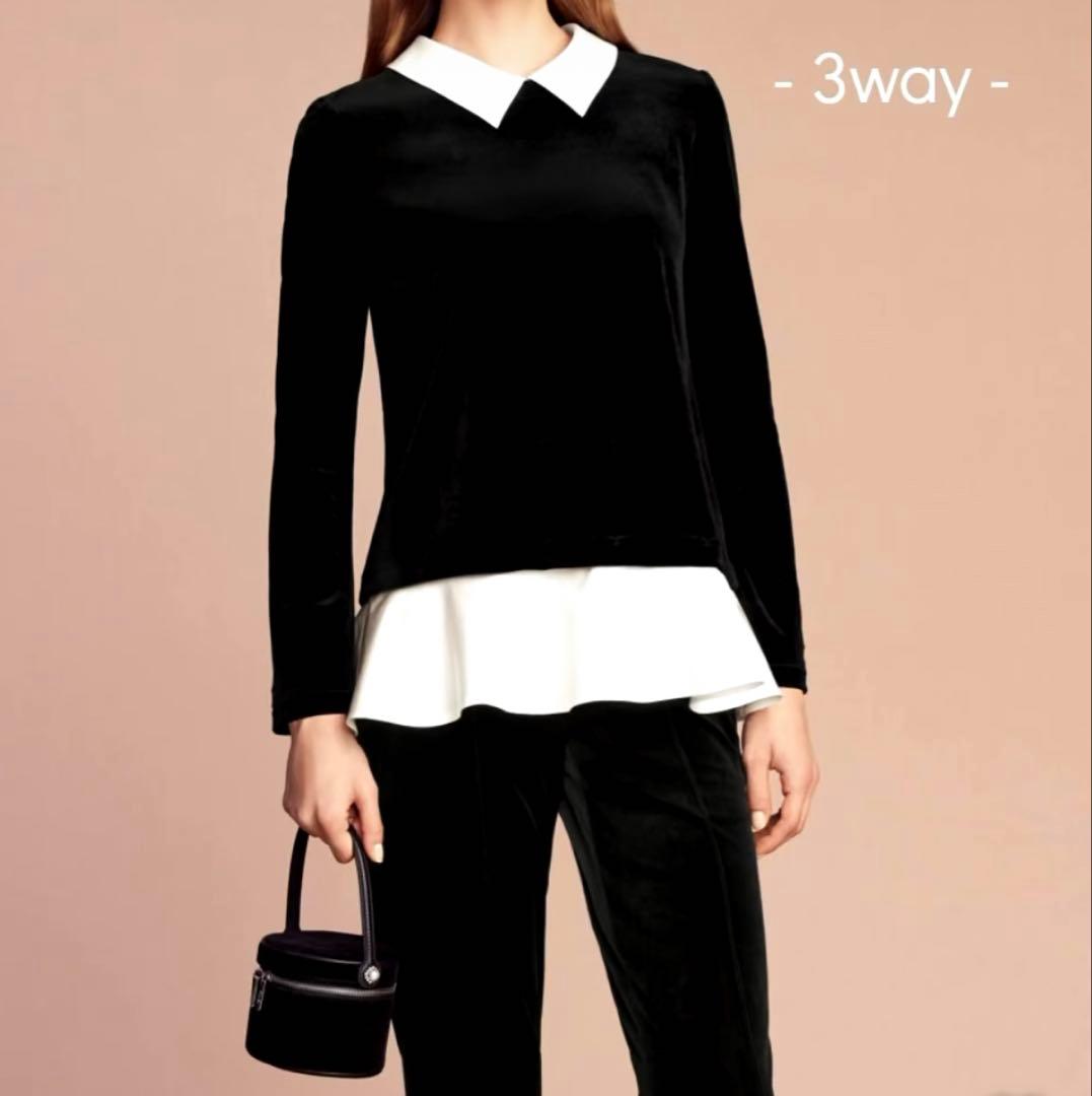 フォクシー　襟付きトップス　COSMOS