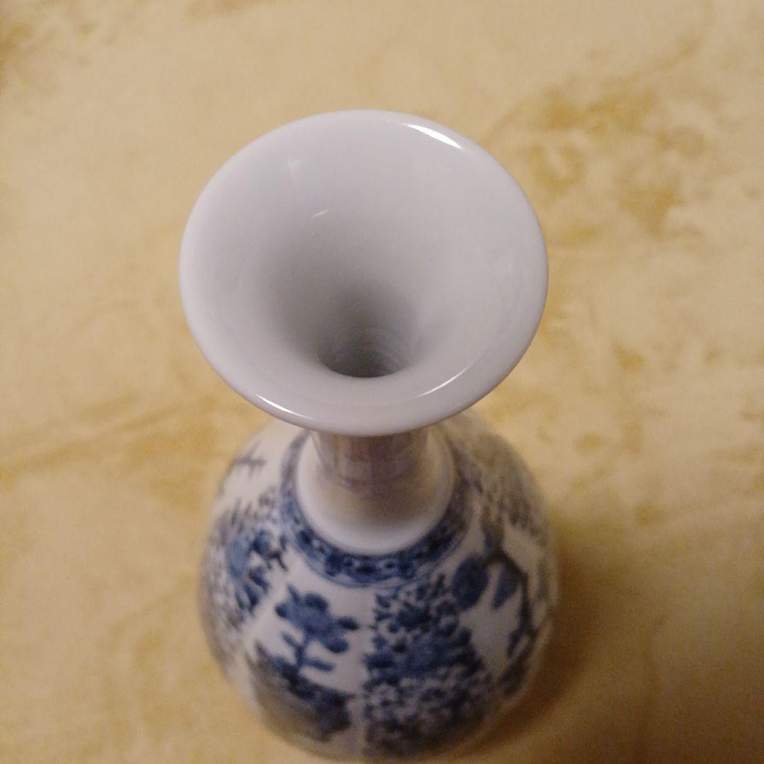 ふ*座様 山本長左　九谷焼 　花瓶