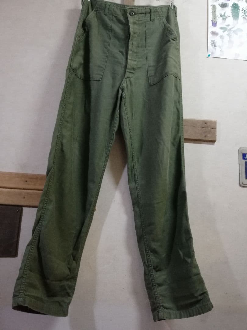 70s ベイカーパンツ　og-107 米軍