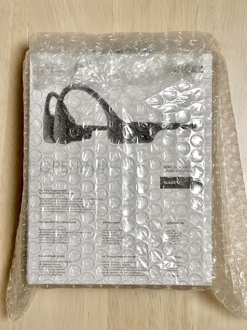 訳あり 新品 SHOKZ OPENRUN 骨伝導イヤホン