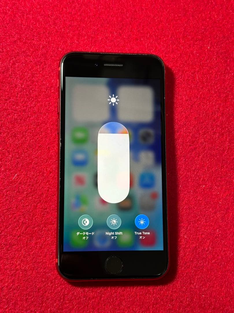 【5878】iPhone SE3第3世代レッド 64GB simフリー