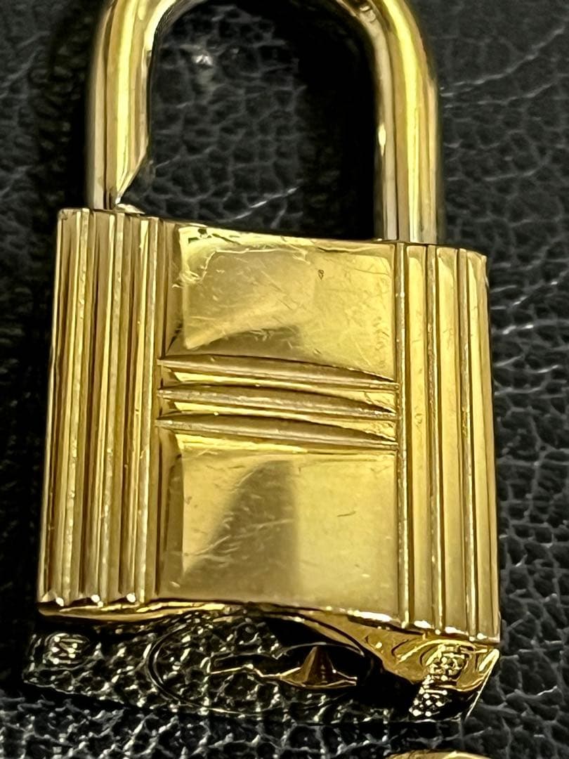 エルメス　ゴールド　カデナ　南京錠　鍵　120 鍵2本付