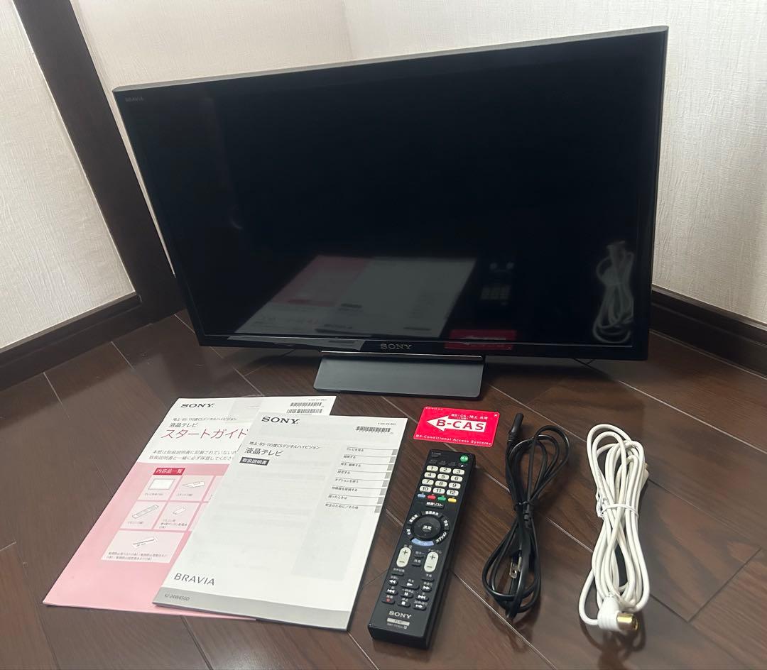 【美品】SONY BRAVIA 24インチ 液晶テレビ KJ-24W450D