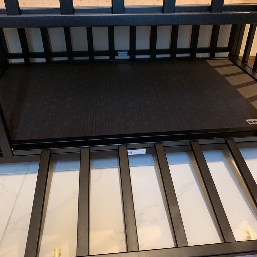 【♡きれい♡】ヤマサキ　ベビーベッド　スリーオープンベッド　b-side DX⭐︎