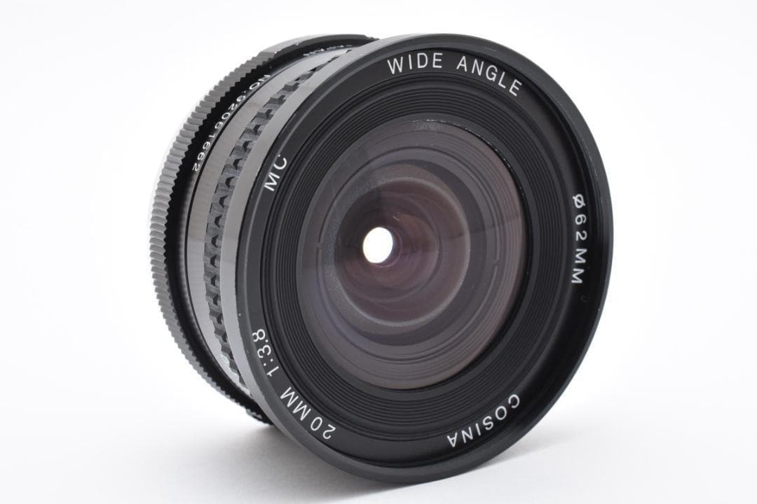動確済 キャノン Cosina 20mm f3.8 MC Wide #605