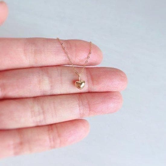 ハート K18 ネックレストップ 18K トップ 18金 ペンダントトップ 刻印