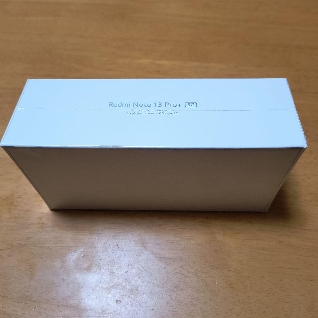 新品未開封　redmi note 13 pro+ ホワイト