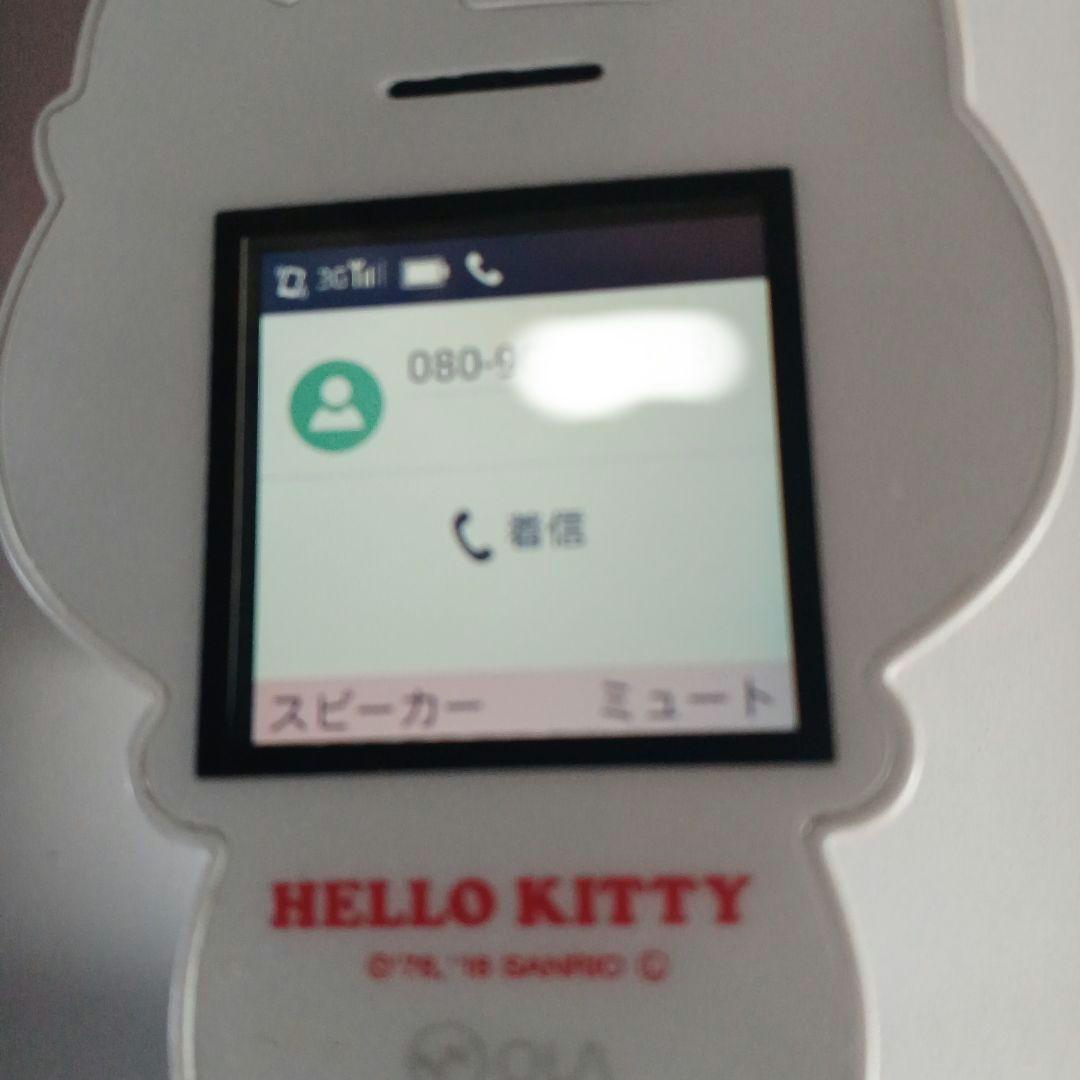 ハローキティ SIMフリー 3G携帯電話 ガラケー FIGURINE KT-01