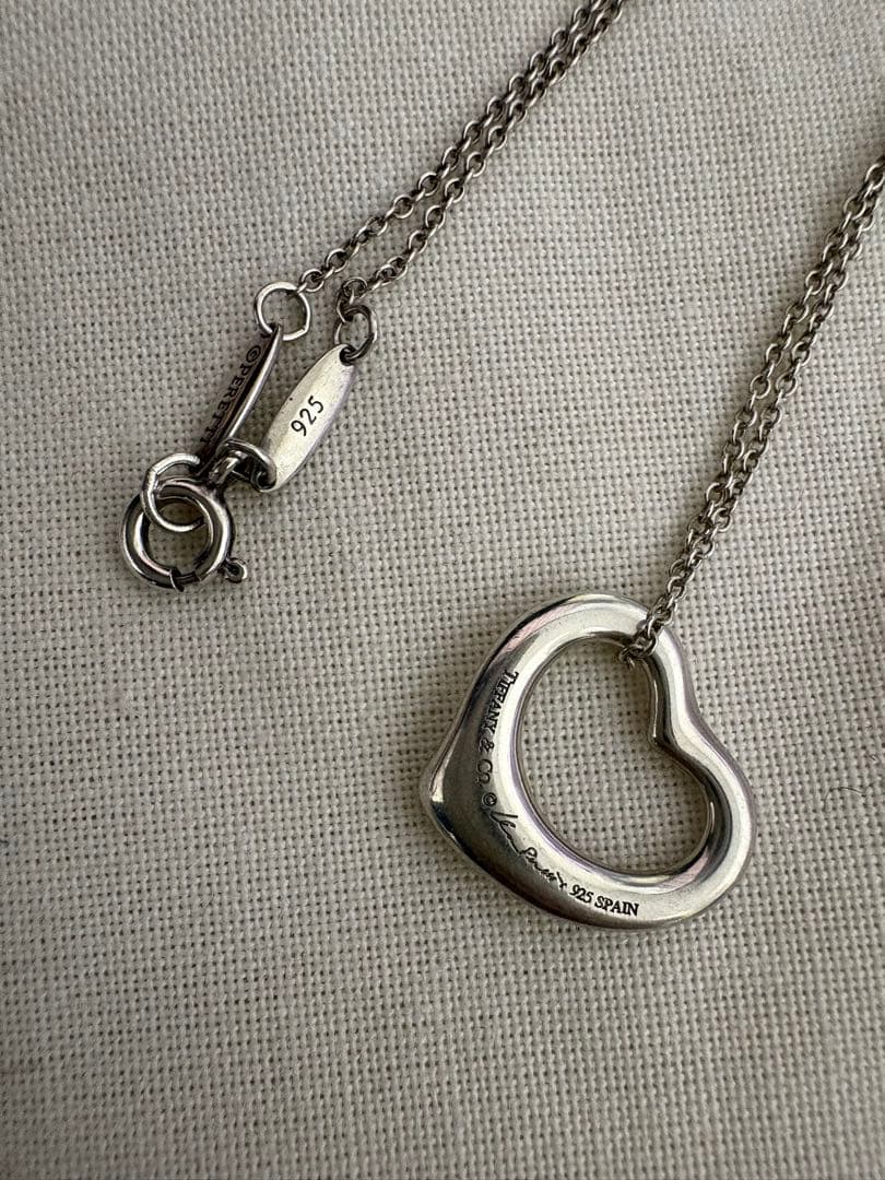 リターン トゥ ティファニー ミニ ハート ダブル タグ ネックレス2個 袋付き