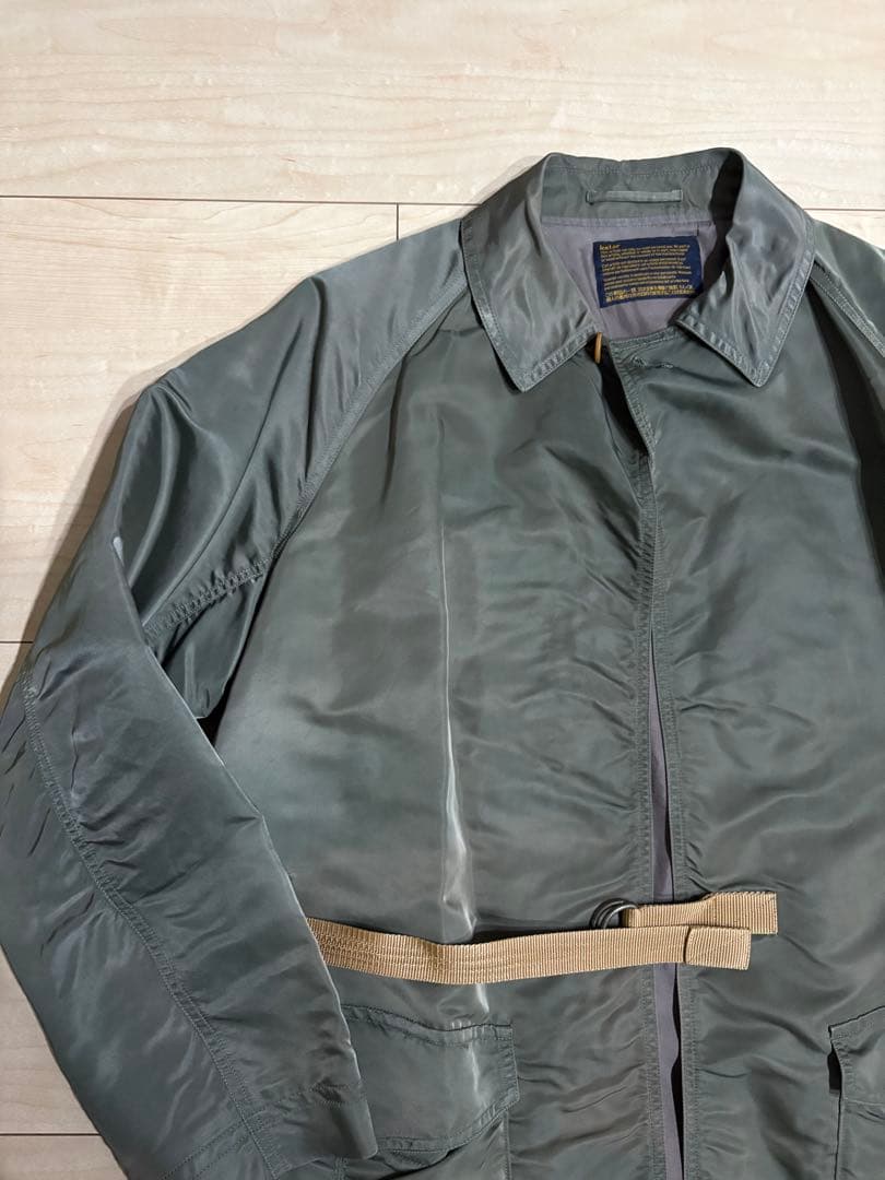 kolor カラー MA-1 ステンカラー ミリタリー コート カーキ サイズ3