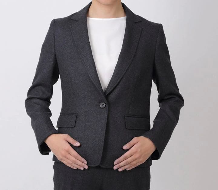 【値下可能】マタニティスーツ　　ジャケット(F)&ボトムス(M)