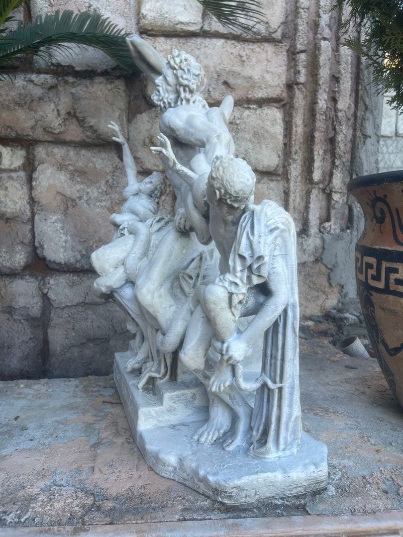 ラオコーン高さ:60cm,イタリア語:Gruppo del Laocoonte