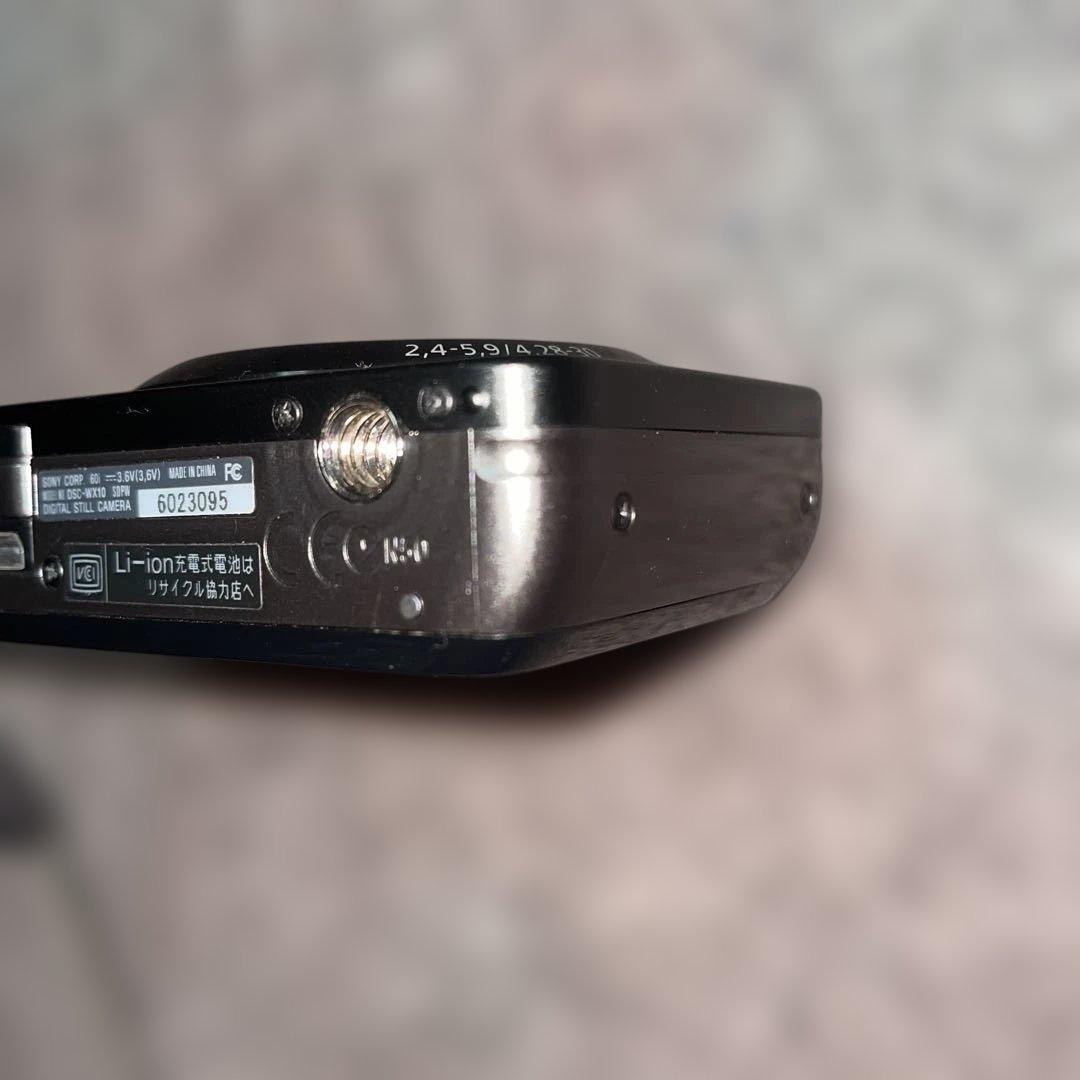 【極美品】SONY Cyber-shot DSC-WX10 デジタルカメラ