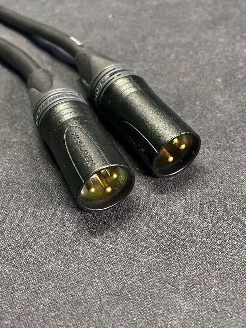 高音質　KLOTZ MC5000 2mペア XLR金メッキ ／WBT銀ハンダ使用