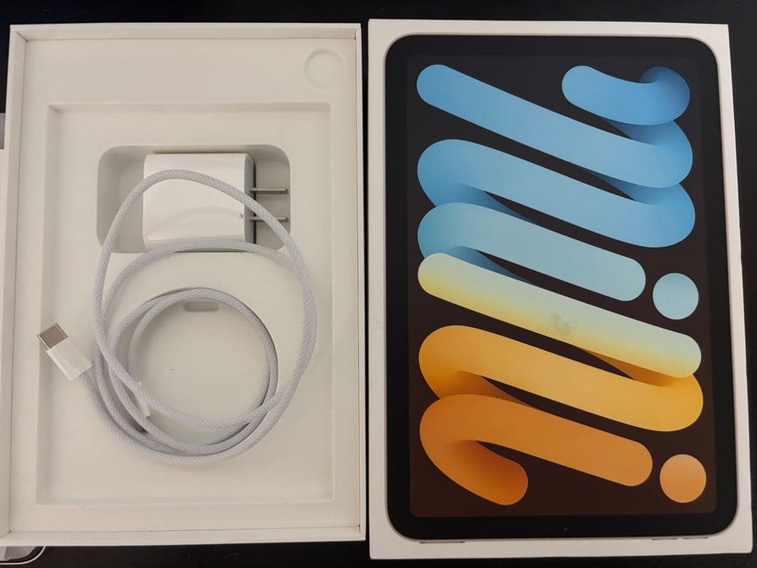 s*9様 iPad mini 第6世代 64GB WiFi+セルラー スターライ