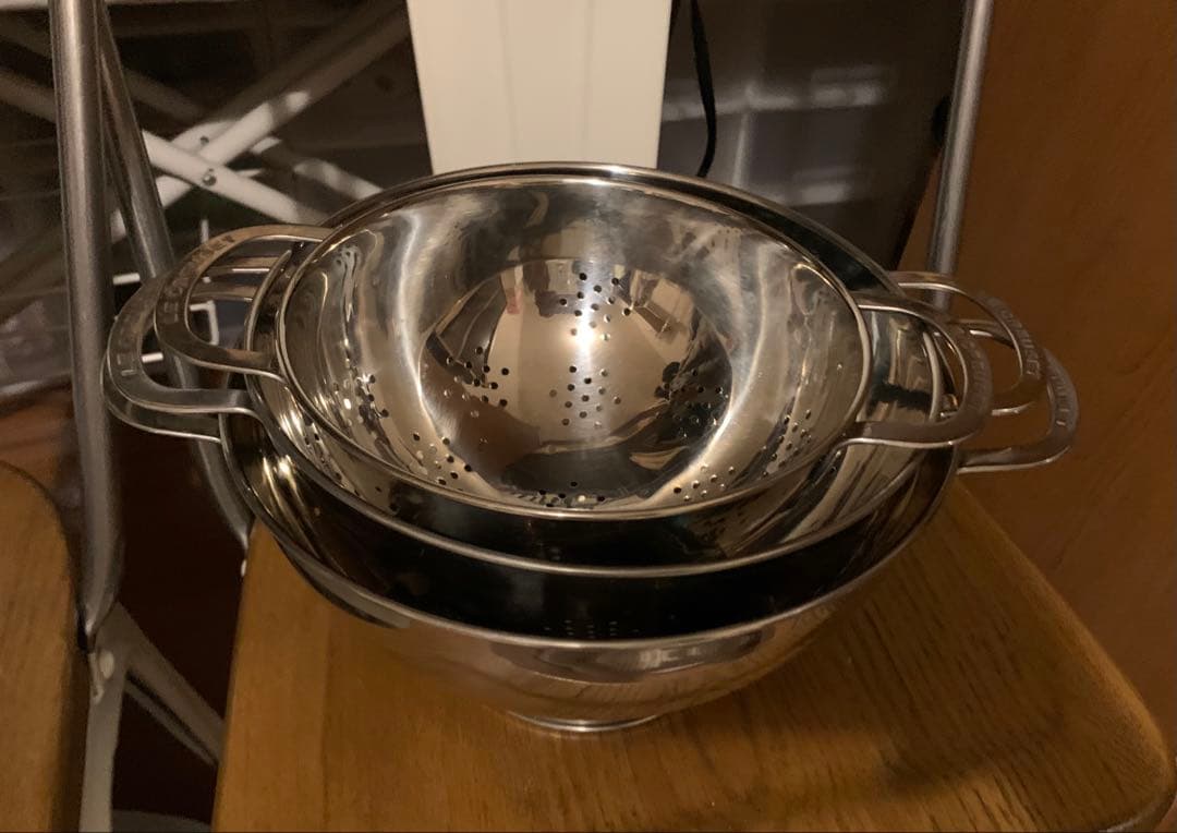 ル・クルーゼ★コランダー★ザル３点セット