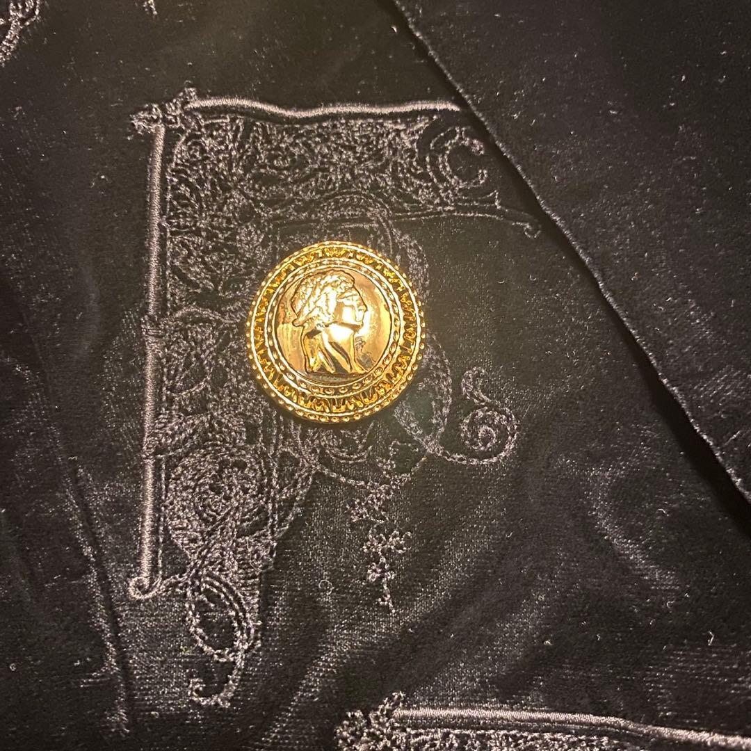 taujan1974 MATTINO ベルベット ダブル 金ボタン