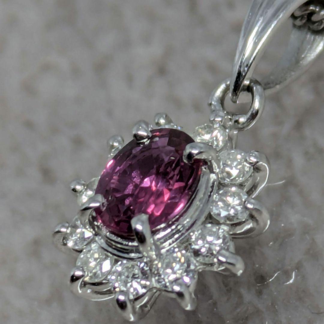 ルビー・ダイヤモンド ネックレス