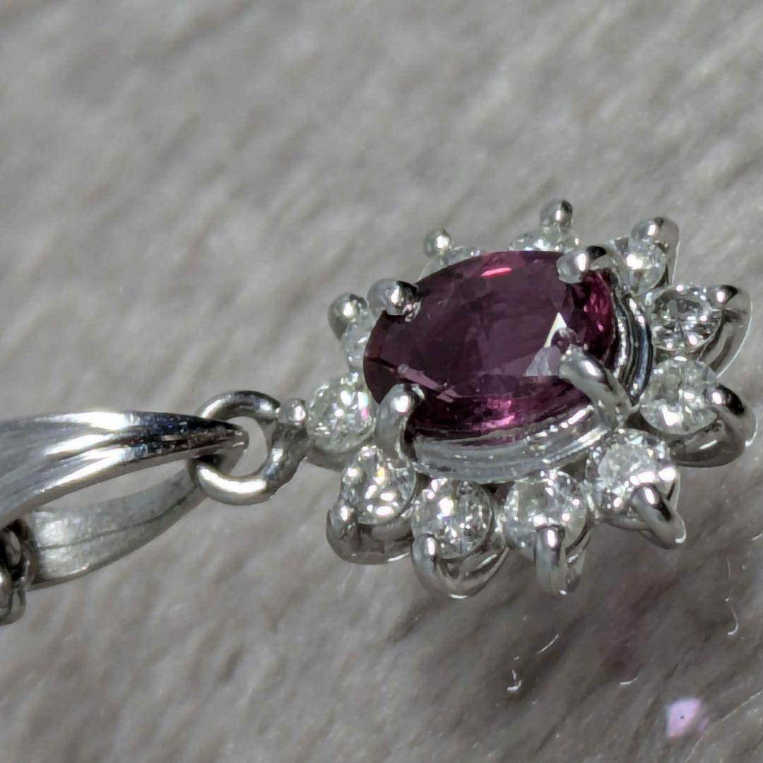 ルビー・ダイヤモンド ネックレス