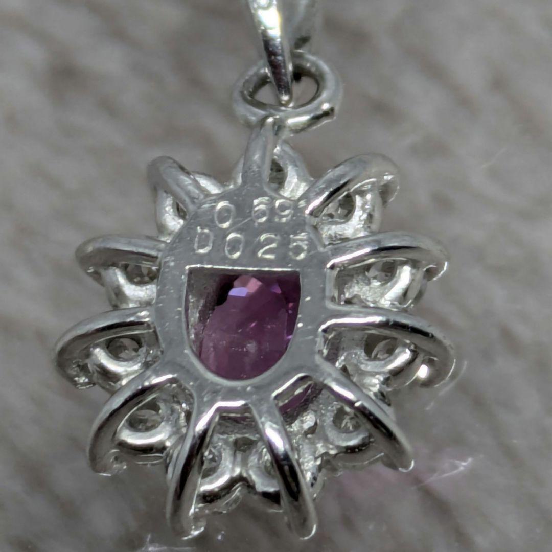 ルビー・ダイヤモンド ネックレス