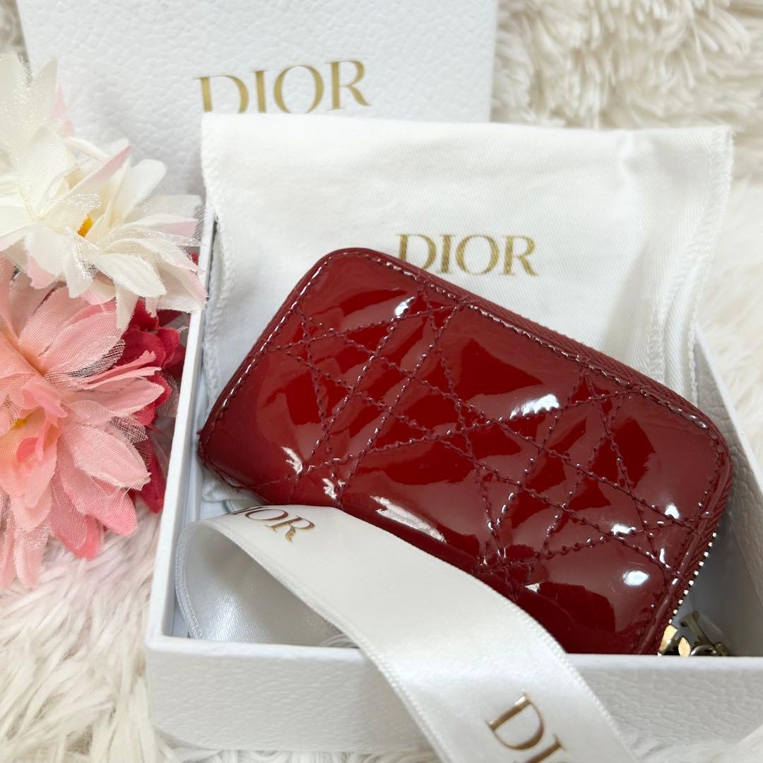 【美品】Christian Dior ディオール カナージュ ケース