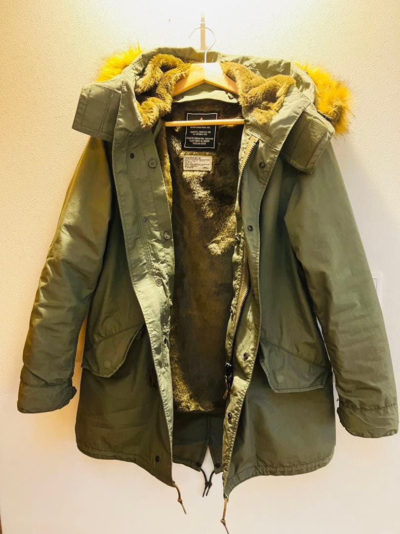 ALPHA アルファ × SHIPS 別注 モッズコート　M-51