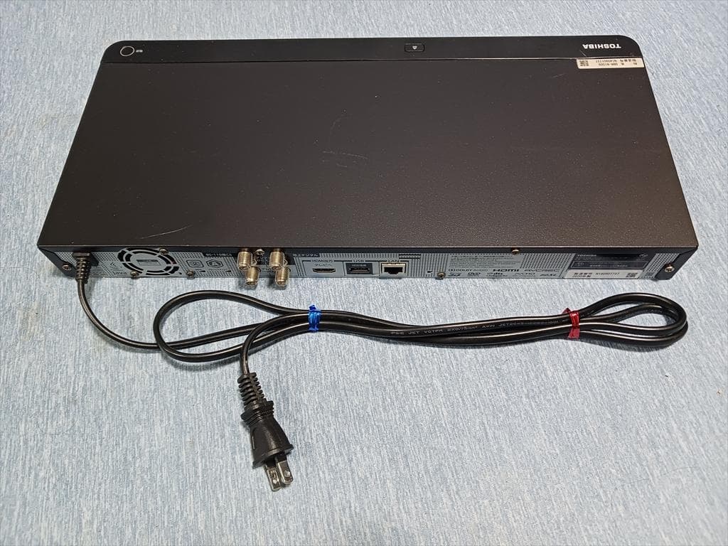 東芝 HDD/BDレコーダー DBR-W1009 1TB 2020年製 動作確認