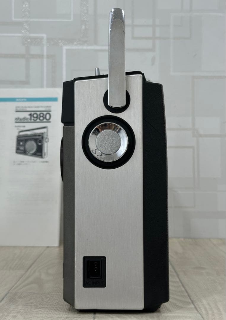 レトロ希少名機SONY ソニー ラジカセ CF-1980カセットレコーダー動作品