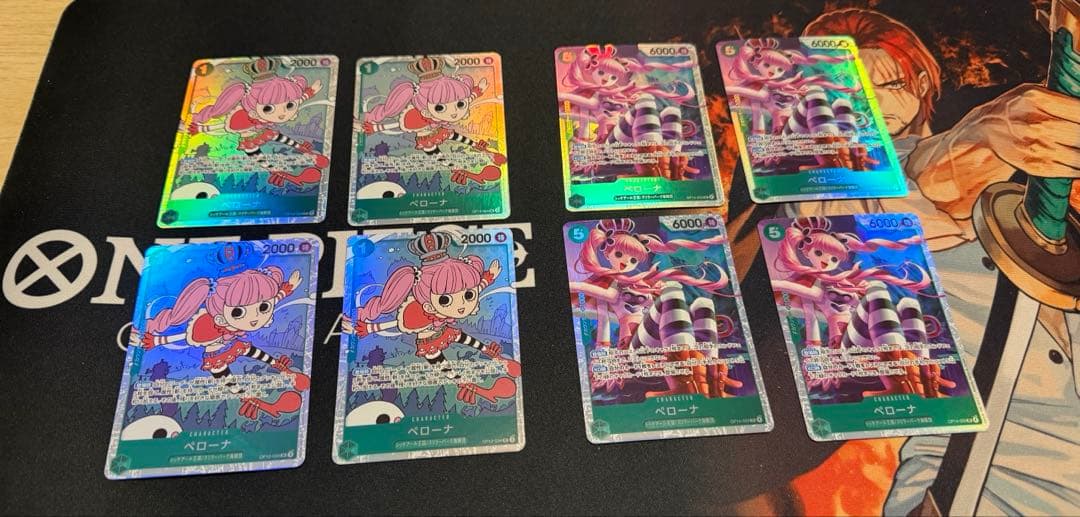 ワンピースカード 緑ミホーク 構築済みデッキ 調整パーツ付