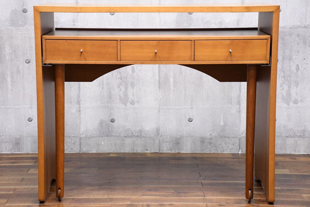 EIC24 アクタス ポラダ チェリー材 スクリヴァーノ スライドデスク