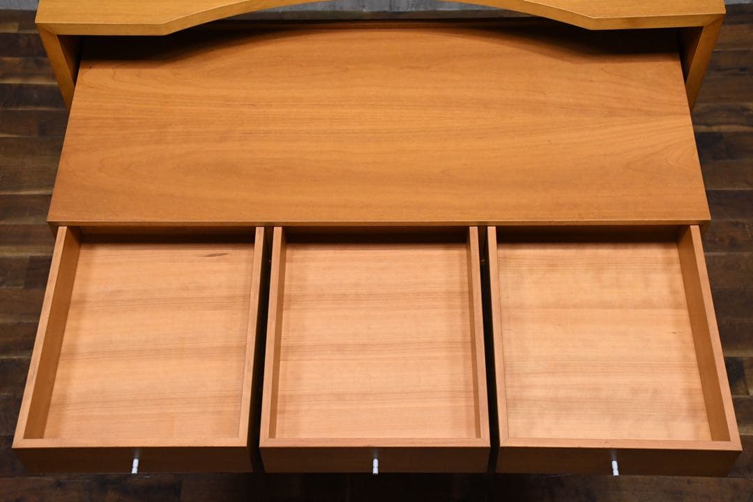 EIC24 アクタス ポラダ チェリー材 スクリヴァーノ スライドデスク